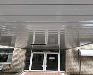 画像:スパンドレル工事